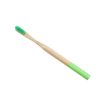 

Bamboo Toothbrush Eco-Friendly Bamboo Handles Biodegradable Nylon Bristles For Natural Dental Care