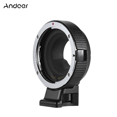 

Andoer EF-MFT Electronic Lens Mount Adapter Ring Aperture Control Support IS for Canon EFEF- to M43 Camera for Olympus PEN E-P1