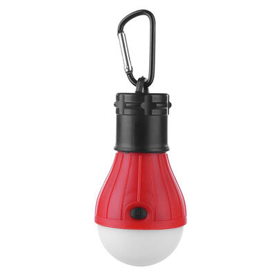 

3LED Tent Hanging Lamp 3 Modes Outdoor SOS Emergency Carabiner Bulb Light