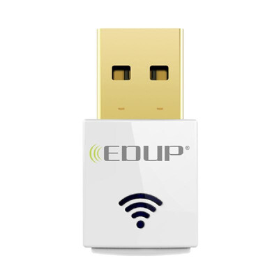 

EDUP Mini 24G 58G 600Mbps WiFi Adapter Wireless Dual Band USB Network Card Adapter IEEE 80211AC White