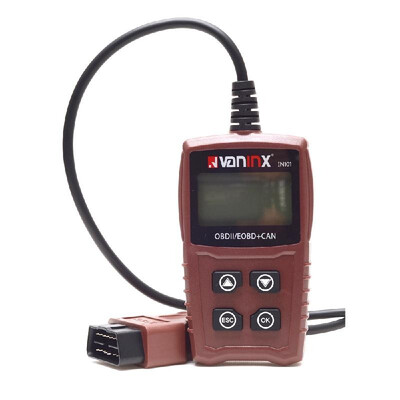 

VANINX IN101 Automotive Scanner Car EOBDCan Battery Engine Fault Diagnosis Tool Portable Battery Detector Code Readers