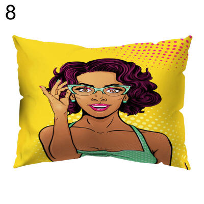 

Creative Beauty Printed Throw Square Pillow Case Cushion Cover Bedding Articles