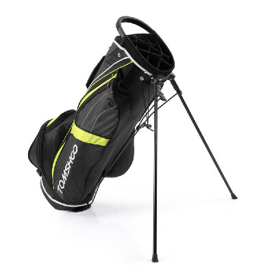 

TOMSHOO Lightweight Golf Stand Bag Cart Bag 14 Way Full Length Individual Divider Top Golf Bag Golf Club Organizer Bag