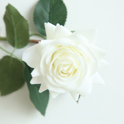 

Gobestart Artificial Fake Western Rose Flower Peony Bridal Bouquet Wedding Home Decor A