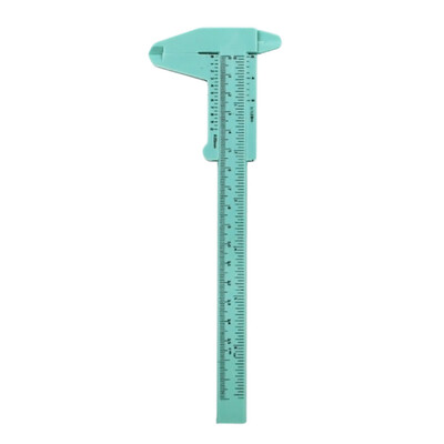 

〖Follure〗1Pcs 150mm Mini Plastic Student Sliding Vernier Caliper Gauge Measurement Tool