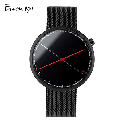

Qixi Festivals gift translation Enmex European&American temperament mens watch simple creative cross-pointer elegant mens w