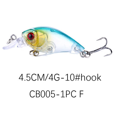

New Hot Crank Lures Fishing lure 45cm 4G Bait Minnow Fishing Lures 3D Eyes Wobblers Crankbait