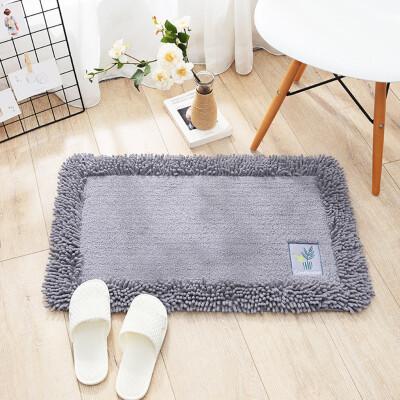 

Toponeto Super Absorbent Bath Mat Thick Anti-slip Kitchen Bathroom Floor Rug Doorway Pad