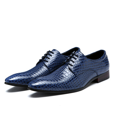 

European&American fashion snake pattern mens shoes with low-cut shoes