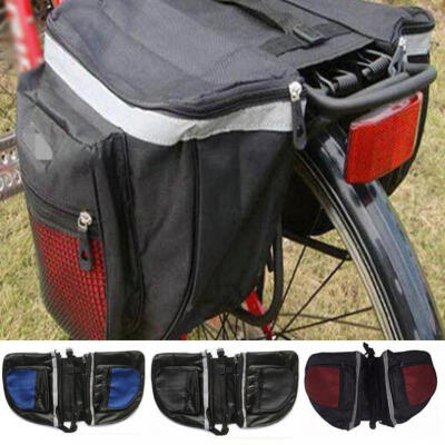 

Waterproof Cycling Double Pannier Bag Bike Rear Rack Double Pannier Pvc Storage