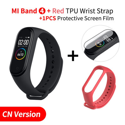 

Newest 2019 Original Xiaomi Mi Band 4 Smart Color Screen Bracelet Heart Rate Fitness 135mAh Bluetooth50 50M Swimming Waterproof