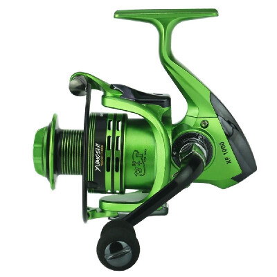 

131 Ball Bearings Spinning Fishing Reel Dual Brake System Smooth Metal Spool Left&Right Interchangeable Collapsible Rocking H