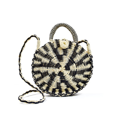 

Summer Beach Round Women Straw Crossbody Bag Fashion Brand Female Handbag Designer Shoulder Bag Small Tote Bag for Ladies