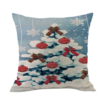 

〖Follure〗Merry Christmas Cushion Cover Square Pillow Case Home Decor