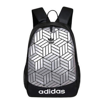 

Adidas off white 3D BP ROLL TOP 4D diamond designed unisex travel backpack casual school student bag fashion outdoor gym bag