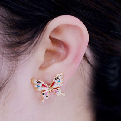 

Women Ladies Causal Crystal Diamond Clip Ear Cuff Stud Women Punk Wrap Cartilage Earring Jewelry Gifts