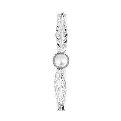 

Retro Alloy Leaf Pearl Metal Hair Clip Hairpin Women Hairgrips Hair Jewelry