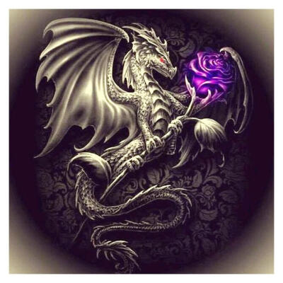

5D DIY Full Drill Diamond Painting Dragon Cross Stitch Embroidery Mosaic
