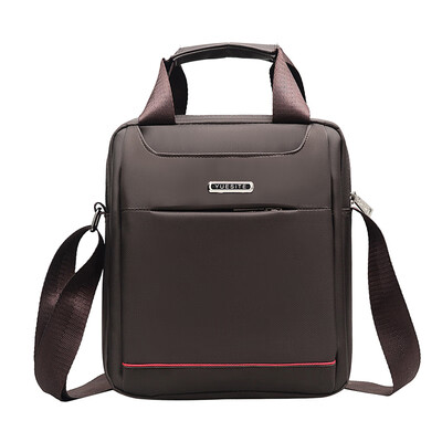 

Recreational Simple Vertical Mens Bag Fashion Mens Waterproof Oxford Slant Bag