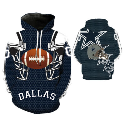 

Dallas Cowboys Sport Hoodie Sweatshirt Jumper Jacket Hooded Coat Tops