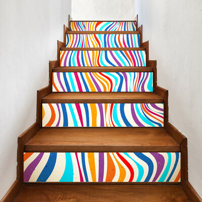 

〖Follure〗DIY Steps Sticker Removable Stair Sticker Home Decor Ceramic Tiles Patterns