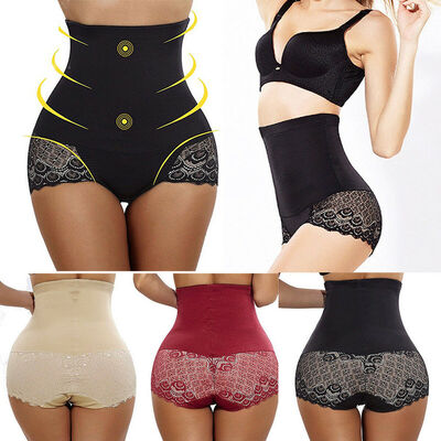 

Women High Waist Briefs Shapewear Panty Body Shaper Control Underwear