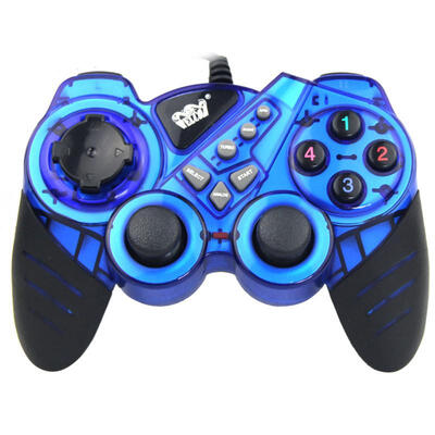 

Wired Game Controller Handle Shock Stick JoyPad Dual Shock Vibration Gamepad For PC