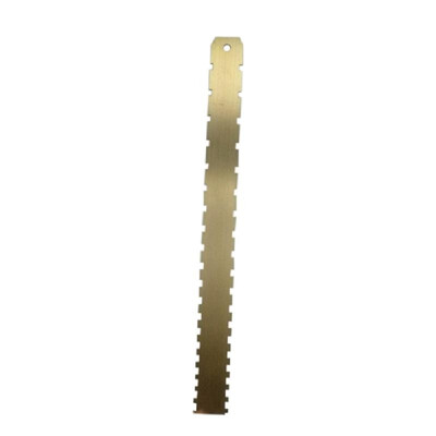 

Guitar Neck Notched Ruler Stainless Steel Guitar Neck Notched Straight Edge Luthiers Tool