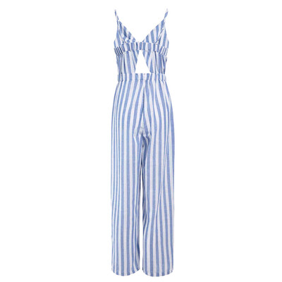 

Starmoon Womens Casual Striped Sleeveless Rompers Jumpsuit Playsuit