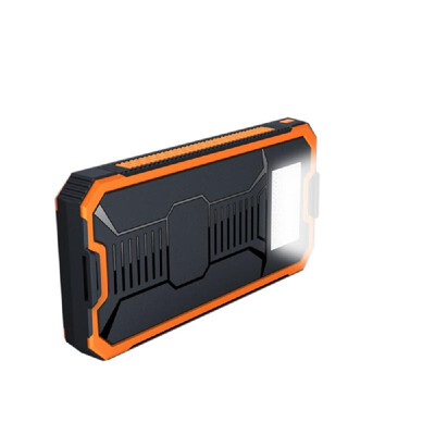 

10000mAh Solar Energy Panel Charger 2 USB Ports Rechargeable Power Bank Portable Charger for Smartphone