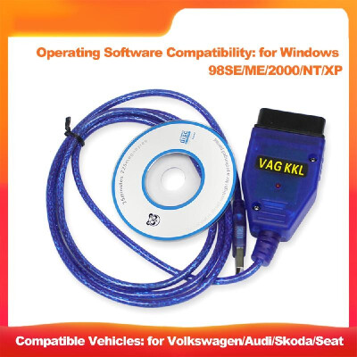 

Car OBD Diagnostic Scanner Auto Detector VAG4091 USB Detection Line VAG 4091 Diagnostic Scan Tool Code Readers & Scan Tools