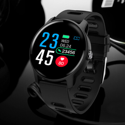 

SENBONO Smart Watch 130-Inch IP68 Waterproof BT40 Fitness Pedometer Calorie Heart Rate Sleeping Stopwatch Multi-Sport Modes Cloc