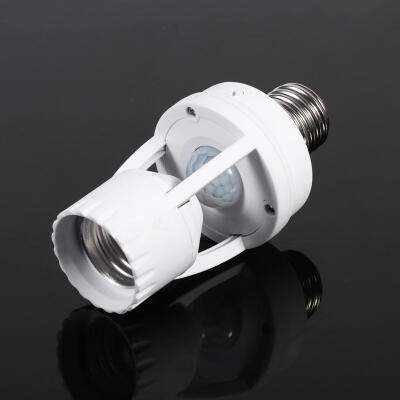 

Greensen AC110-240V E27 Infrared Motion Sensor LED Lamp Bulb Holder Light Socket With Adjustable Switch