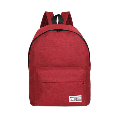 

Tailored Student Solid Color Canvas Backpack Bag Fashion Travel College Style Backpack