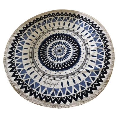 

Gobestart Neon Dream Catcher Beach Towel Circle Yoga Mat Large Round Beach Blanket With Ta