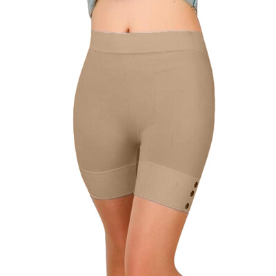 

Starmoon Women Basic Slip Bike Shorts Compression Workout Leggings Yoga Shorts Capris