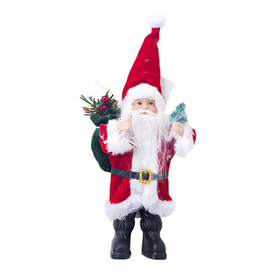 

Siaonvr Creative Cloth Santa Claus Doll Mini Doll Toy Table Decoration For Home