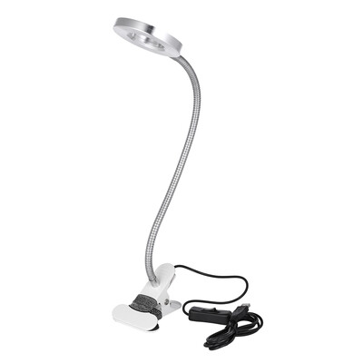 

Desk Lamp Eye Protection Clamp Clip Light Table Lamp Bendable USB Powered Flexible Desk Lamp for Nail Art Tattoo Reading Working