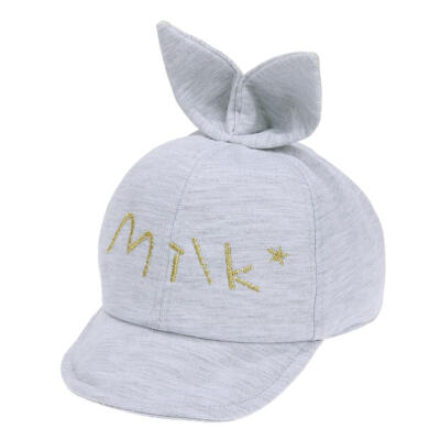 

Cute Baby Cap with Ears Cute Rabbit Kids Sun Hat Cap Cotton Baseball Cap