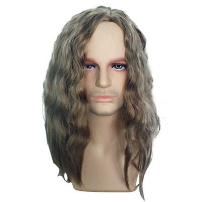 

〖Follure〗Men Natural Party Cosplay Medium Wave Sexy Curly Wavy Costume Synthetic Wigs