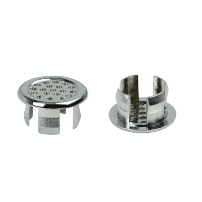 

Siaonvr 6 Assoeted Artistic Sink Overflow Spare Cover Chrome Trim Bathroom Ceramic Basin