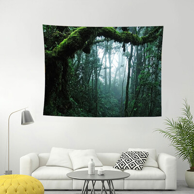 

Toponeto New Green Tapestry Living Room Bedroom Decorative Painting