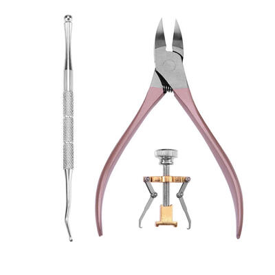 

3pcs Stainless Steel Toenail Correction Tools Ingrown Toe Nail Recover Tool