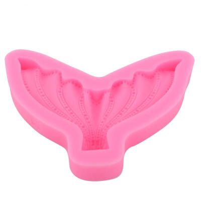 

Greensen 3D Cute Fish Tail Shape Silicone Fondant Cake Cupcake Mould Tool DIY Soap Wax Mold