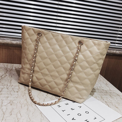 

Big bag female 2019 new wave Korean version of the wild slung shoulder bag portable shopping bag fashion leisure tote bag