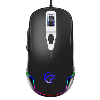 

YWYT 7 Button 3200DPI Adjustable Optics Wired Mice RGB Laptop Gaming Mouse