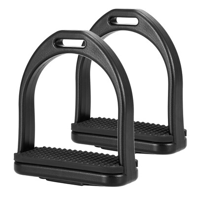 

2 PCS Horse Riding Stirrups Plastic Horse Saddle Anti-skid Horse Pedal Super Lightweight Equestrian Safety Equipment
