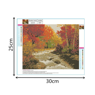 

Gobestart 5D Embroidery Paintings Rhinestone Pasted DIY Diamond Painting Cross Stitch