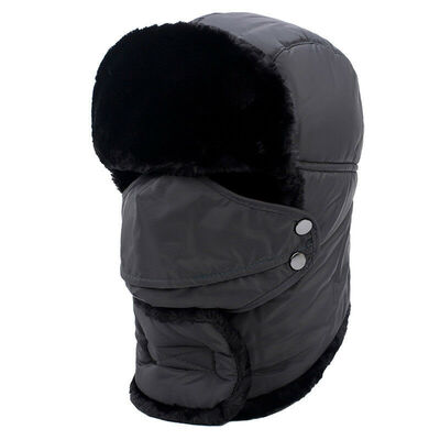 

Women Men Winter Warm Fur Trapper Aviator Trooper Cap Russian Earflap Ski Hat NEW