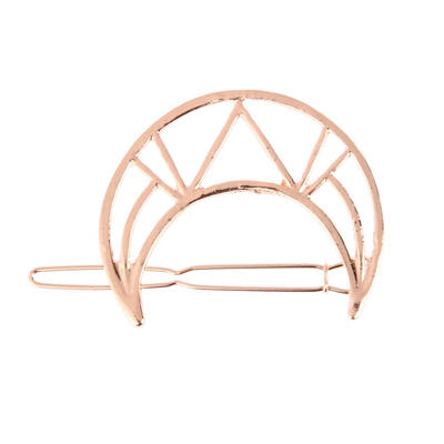 

Women Girl Cute Hollow Moon Hair Clips Metal Hairpin Hairgrips Jewelry Gift